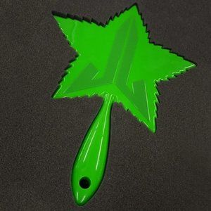JEFFREE STAR🌺Green Leaf Hand Mirror NEW Sealed In Box
